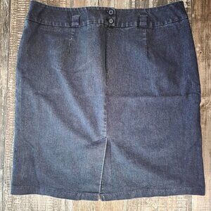 New York Clothing Company NYCC Blue Denim Pencil Skirt size 16w